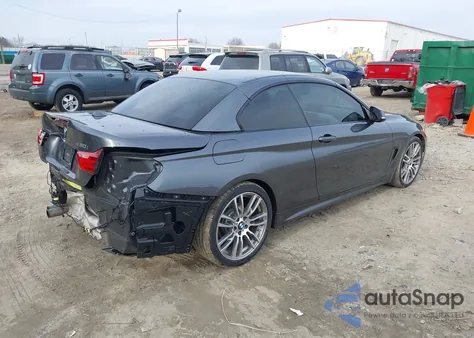 2017 BMW 430I z USA, uszkodzony, nr VIN WBA4U7C3XH5H20134